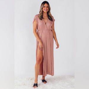 NEW! Long Pant Silk Jumpsuit!